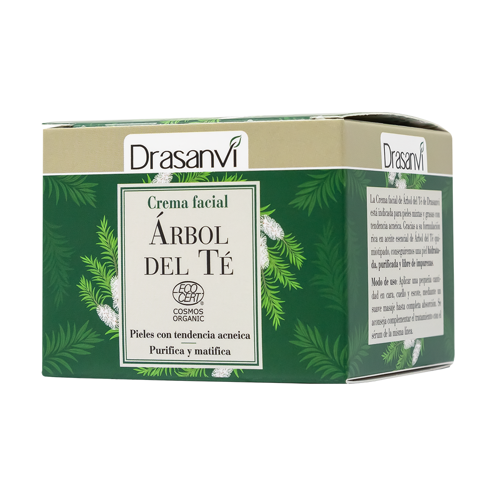 Crema Facial Aceite de Árbol del Té Ecológica 50 ml Drasanvi