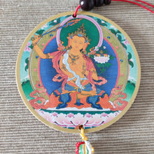 Cargar imagen en el visor de la galería, Colgante Coche o Ventana Manjushri (Sabiduria)
