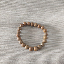 Cargar imagen en el visor de la galería, Pulsera Elástica Jaspe Madera 8 mm
