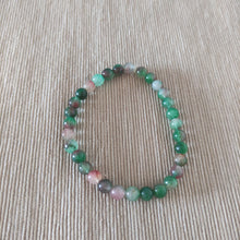 Cargar imagen en el visor de la galería, Pulsera Jade multicolor 6 mm
