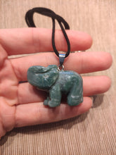 Cargar imagen en el visor de la galería, Colgante Elefante de la Suerte Ágata India Mod. 4
