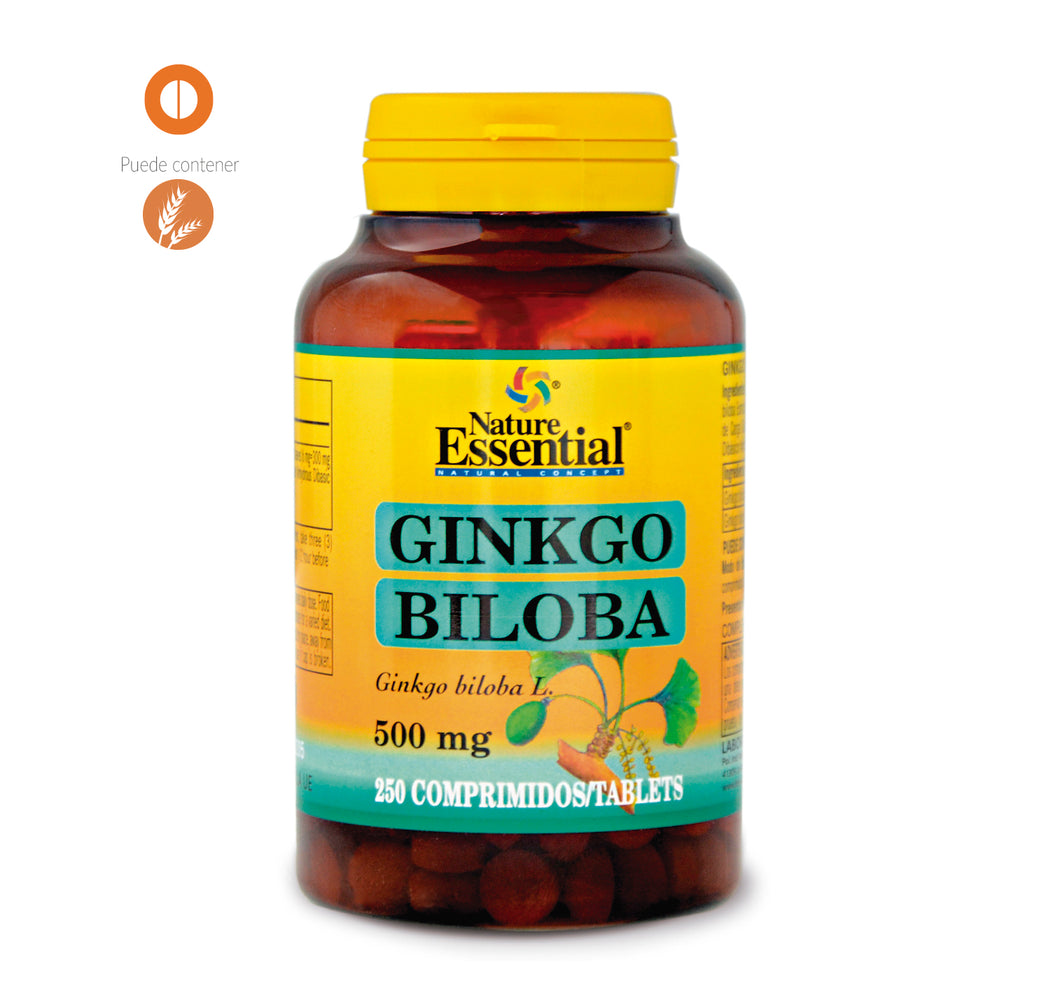 Ginkgo biloba 500 mg. 250 comprimidos