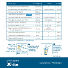 Cargar imagen en el visor de la galería, Confortflex® 360 gr. Colágeno polvo hidrolizado con glucosamina, MSM, cúrcuma, ácido hialuronico, silicio y vitaminas 
