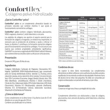 Cargar imagen en el visor de la galería, Confortflex® 360 gr. Colágeno polvo hidrolizado con glucosamina, MSM, cúrcuma, ácido hialuronico, silicio y vitaminas 
