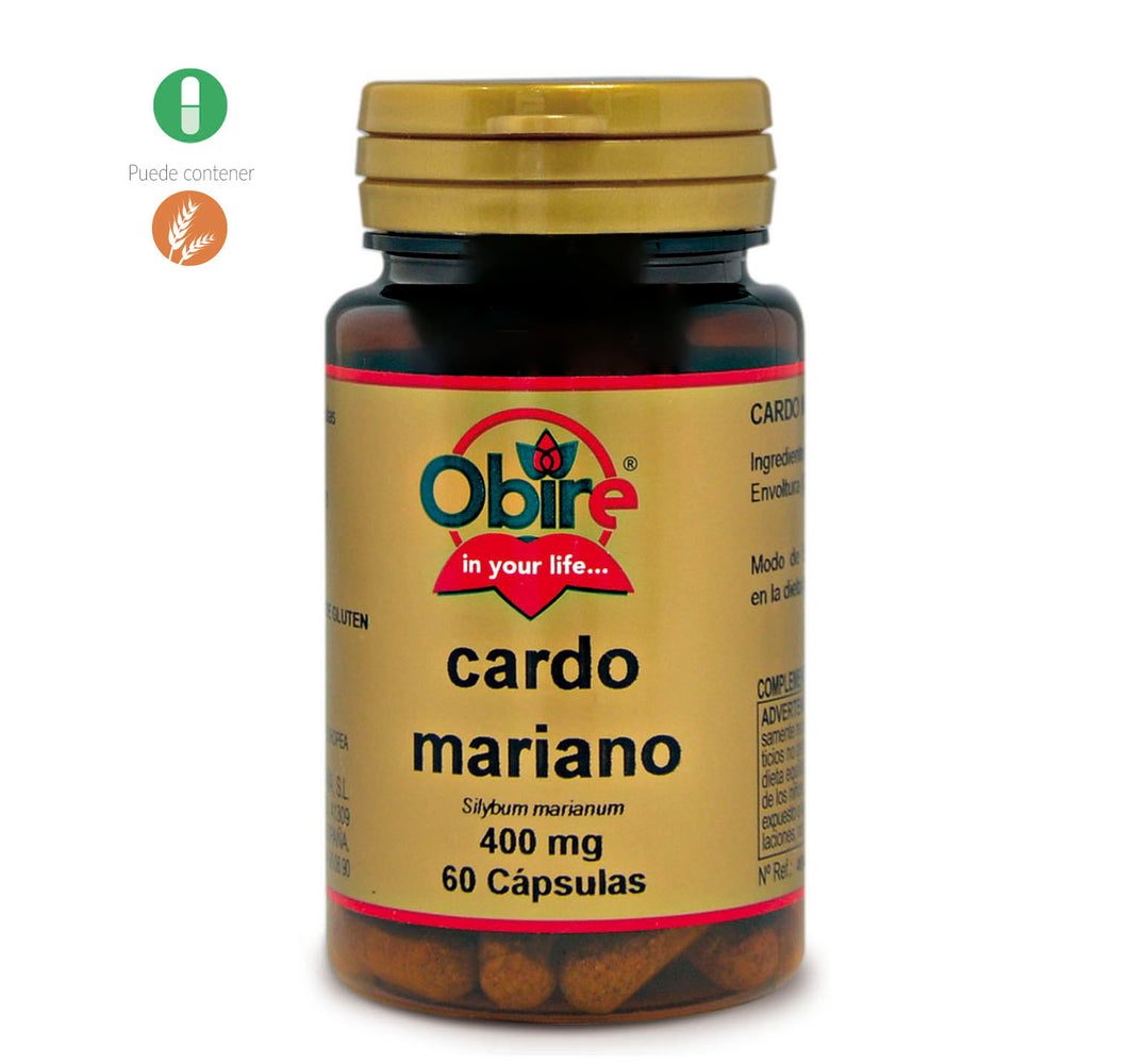 Cardo mariano 400 mg. 60 cápsulas